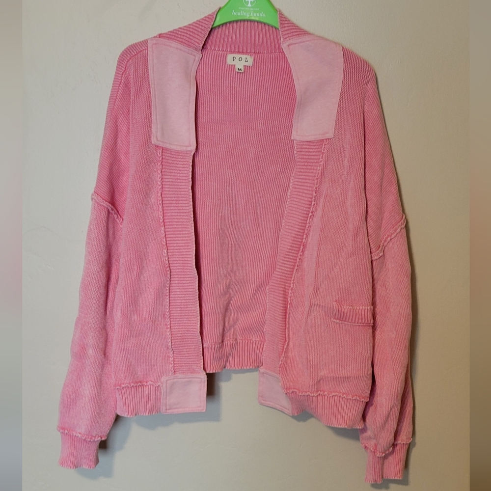 Pink POL Cardigan